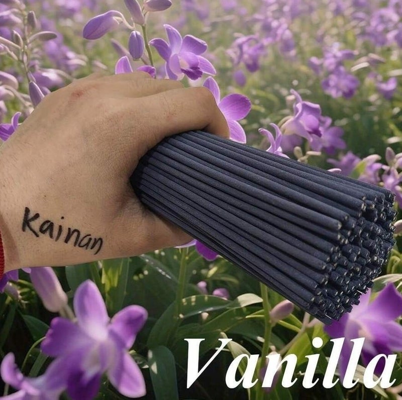 بخور معطر برائحة الفانيلا 20 قطعة – أعواد بخور فواحة لتعطير المنزل والمكتب برائحة دافئة - Image 5